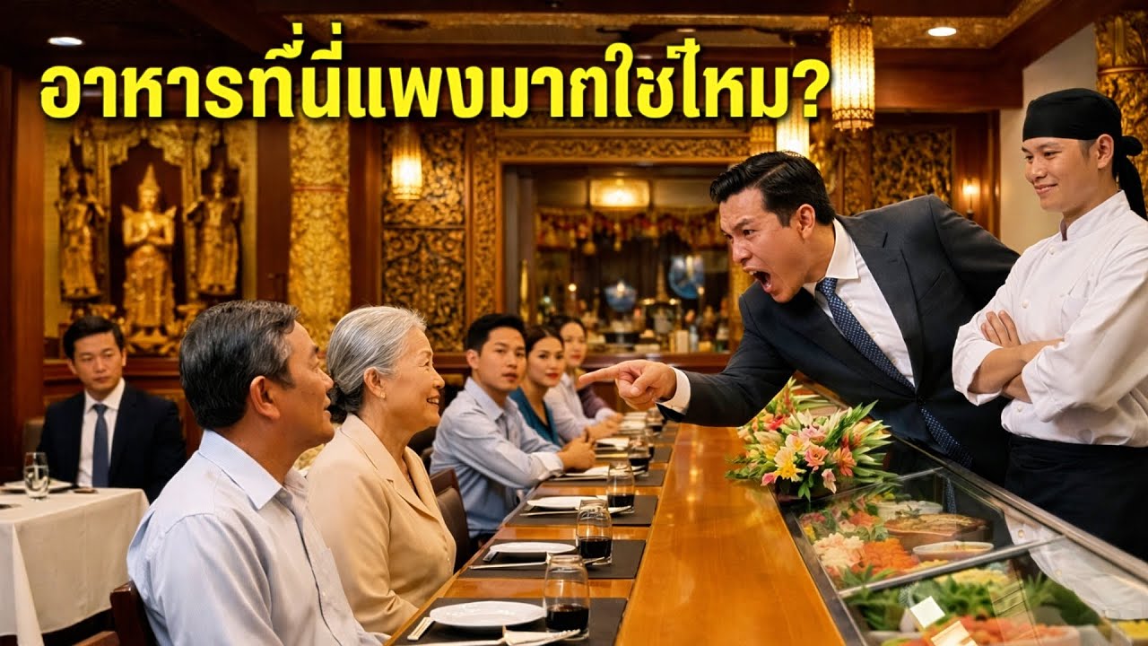 คู่สามีภรรยาชาวไทยถูกดูแคลนในร้านอาหารหรูที่อเมริกา — ไม่กี่นาทีต่อมา พนักงานทั้งร้านแตกตื่น