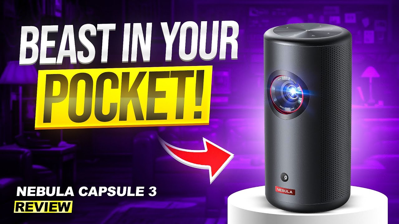 A Laser Projector BEAST In Your POCKET! | NEBULA Capsule 3 by Anker Review