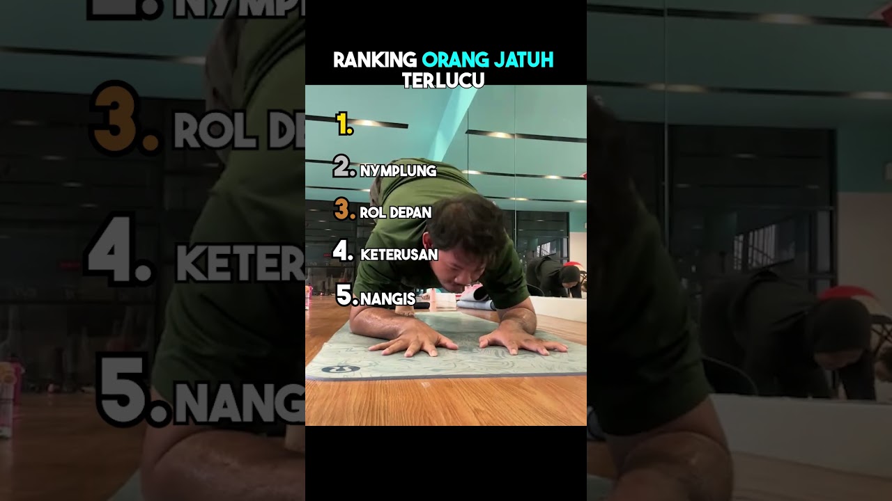 Ranking Orang Jatuh Terlucu🤣