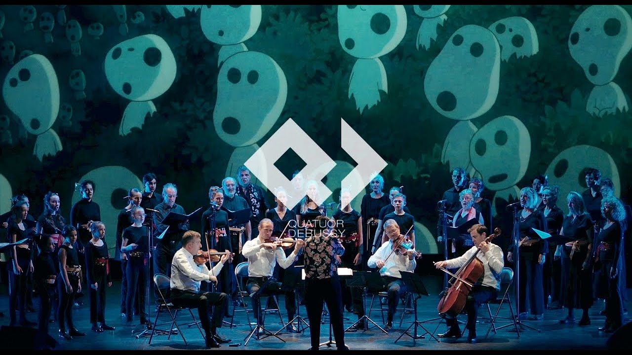 Quatuor Debussy | Le monde merveilleux de Miyazaki (avec la Schola Cantharel)