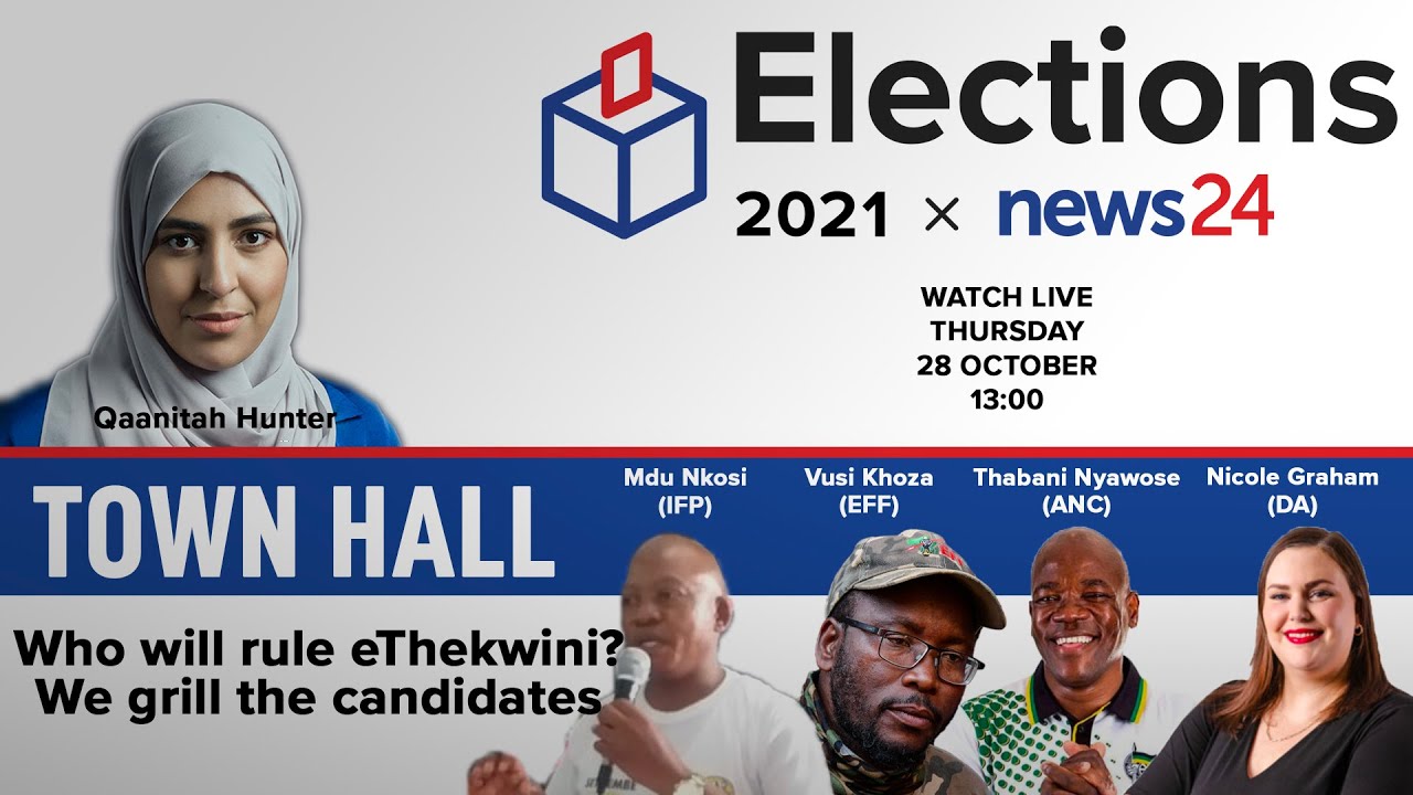 WATCH LIVE | TOWN HALL: Who will rule eThekwini? We grill the candidates