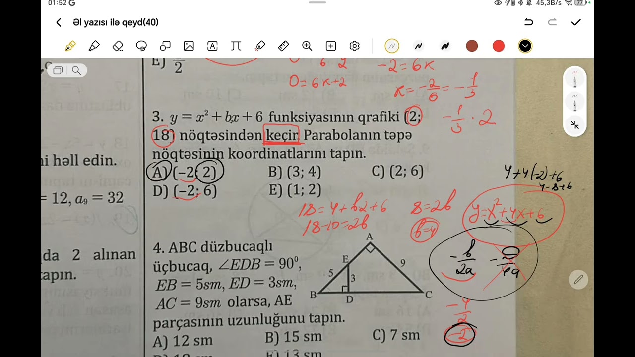 Eyler Academy M.S.10 (11 ci sinif buraxılış imtahanına hazırlıq)