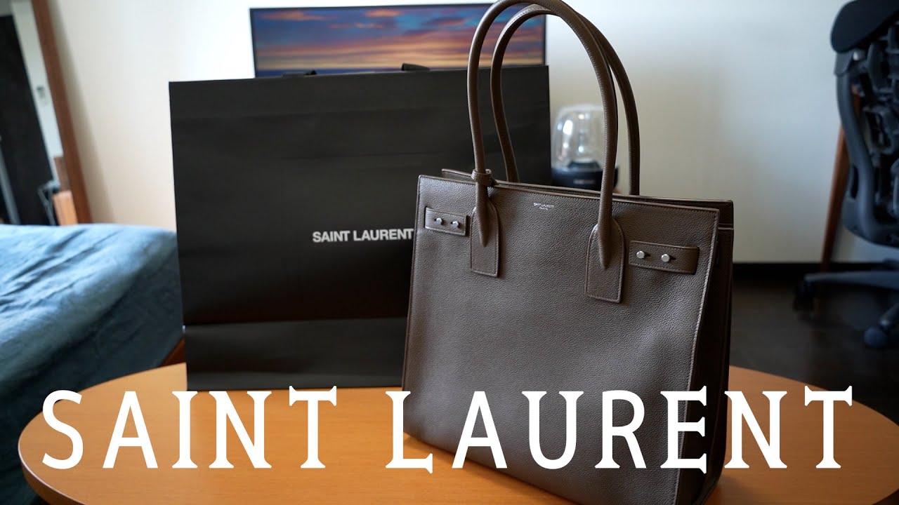 【SAINT LAURENT】サック・ド・ジュール トートバッグ