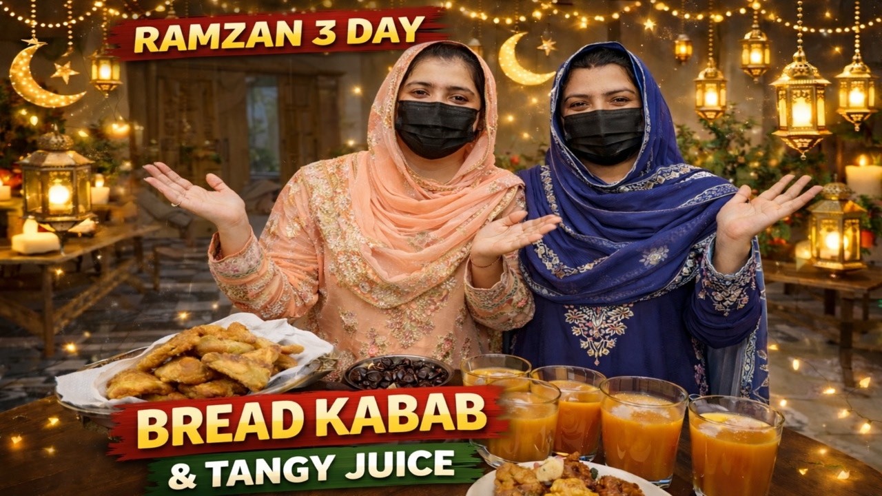 Ramadan Day 3 🌙 | Bread Kabab Recipe | Ramadan Kitchen Routine | Ramadan Series 2026