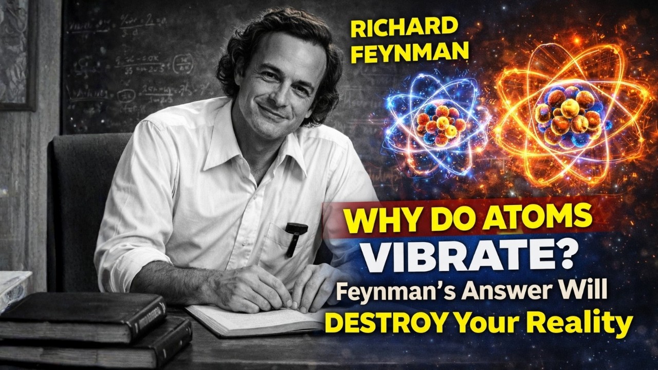Why Do Atoms VIBRATE  Feynman's Answer Will DESTROY Your Reality
