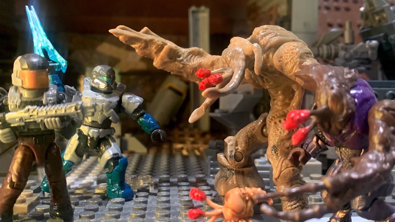 Flood Outbreak - A Halo Mega Bloks Construx Animation / Stop Motion