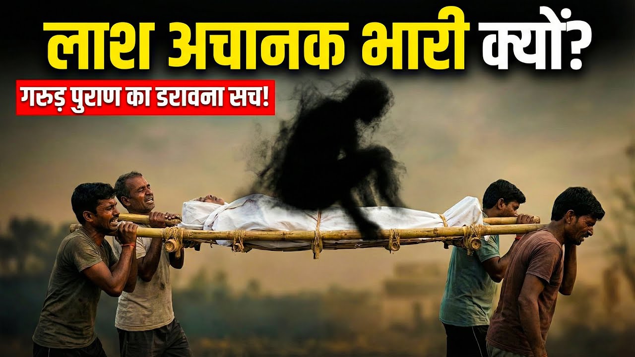 अर्थी का वजन अचानक भारी क्यों हो जाता है? असली वजह जानकर रूह काँप जाएगी!