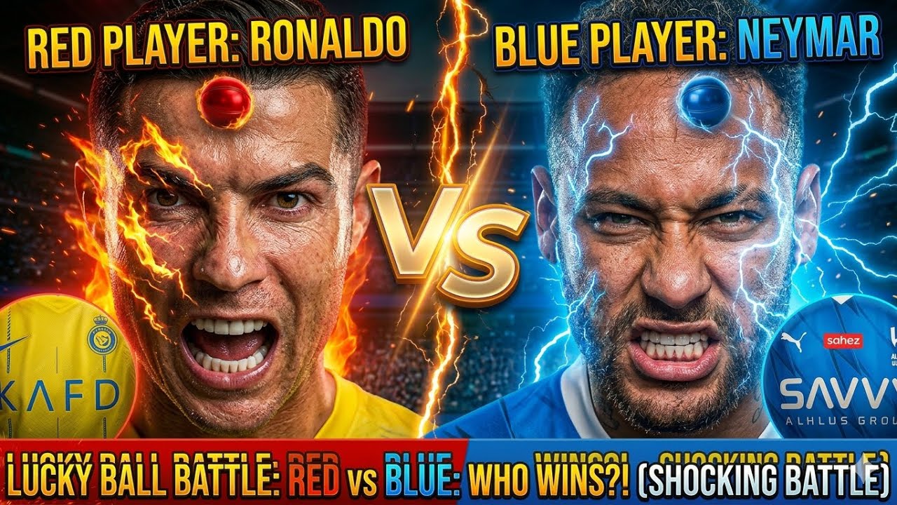 Ronaldo vs Neymar: Epic Football/Soccer Lucky Ball Battle! ⚽💥