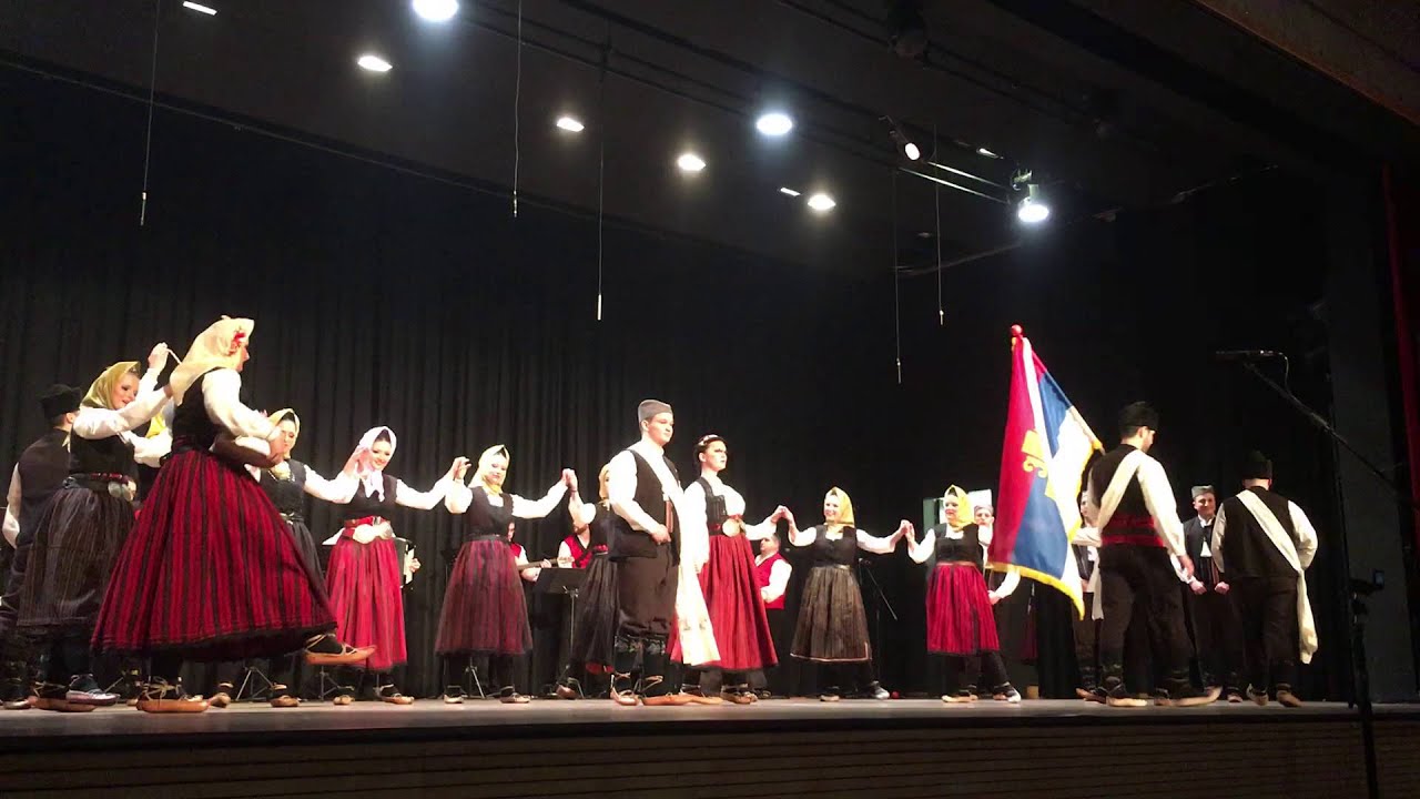 Vranjsko Polje – 1 ansambl – Švajcarska smotra 2016. godine Dietikon - KUD KOLO Baden