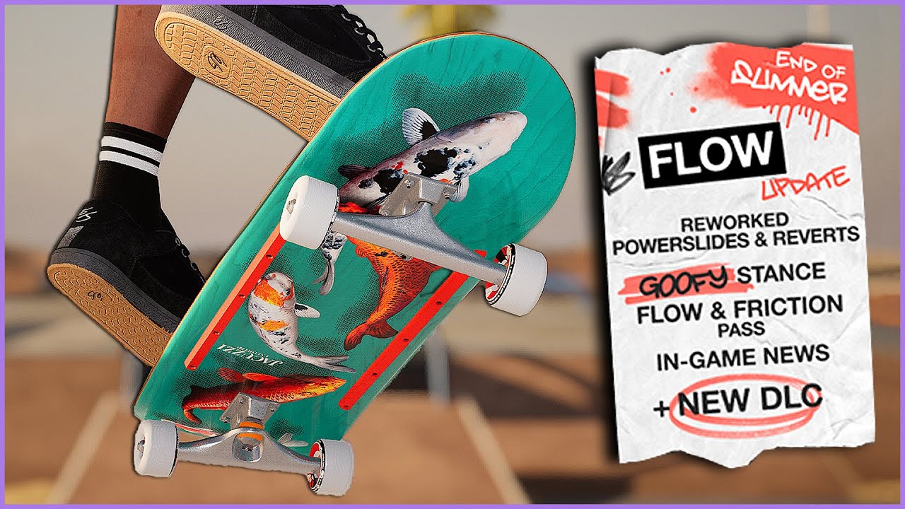 Сессия: Skate Sim только что получил большое обновление и DLC...