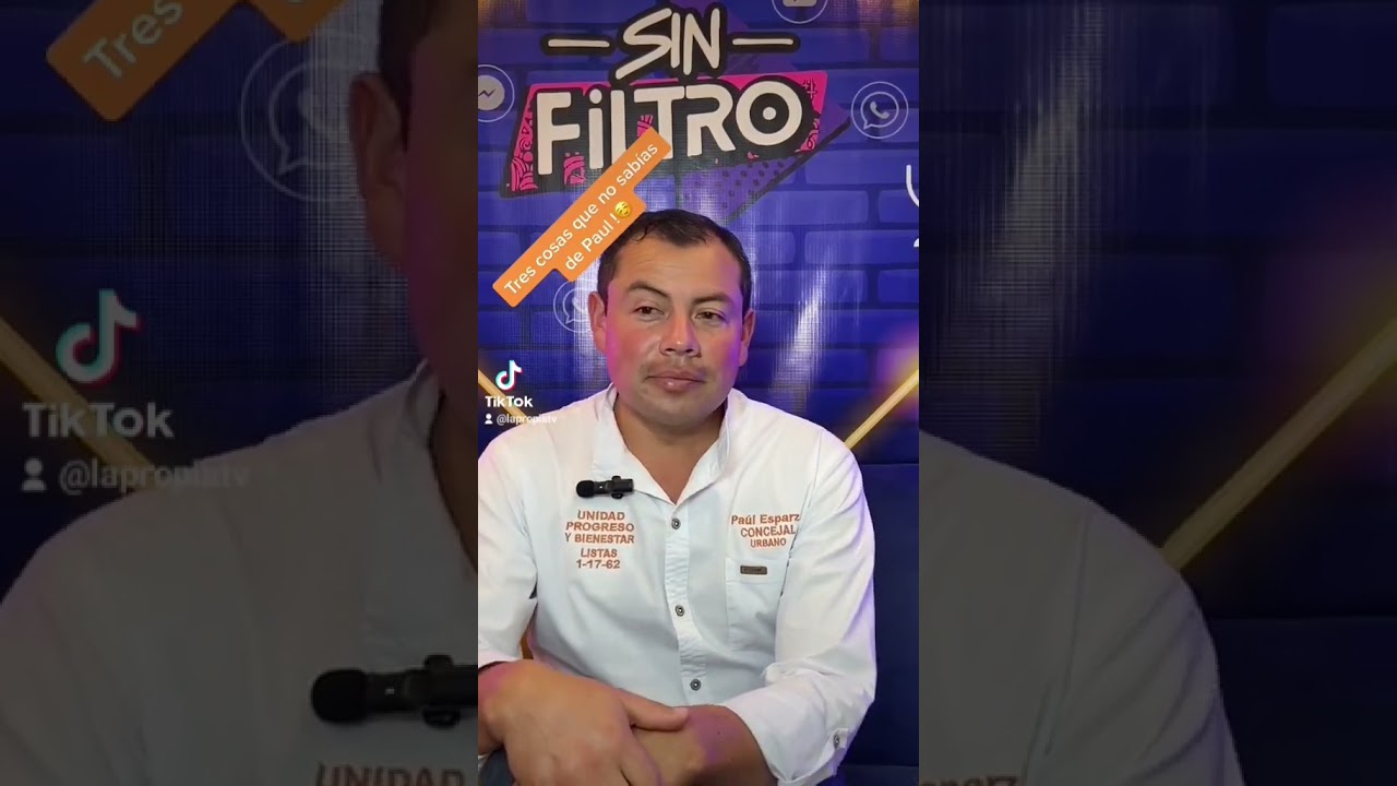 Paul Esparza - Sin Filtros