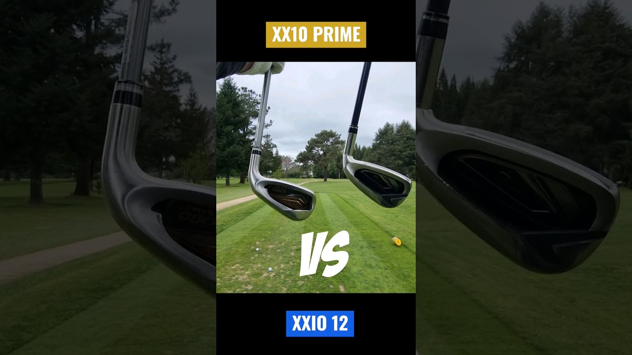 XXIO IRONS - PRIME vs 12  #golfer #golfswing #xxio 🏌&zwj;♀️⛳️