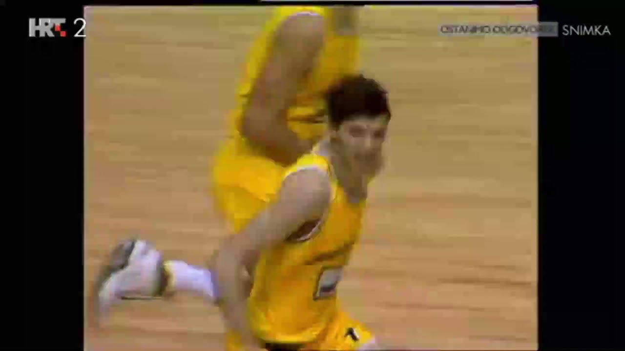 Toni Kukoc 1990 Euroleague Final Jugoplastika Split-FC Barcelona