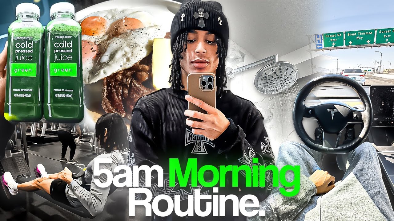 2025 MORNING ROUTINE | Healthy Habits for The New Year, Productive & Realistic