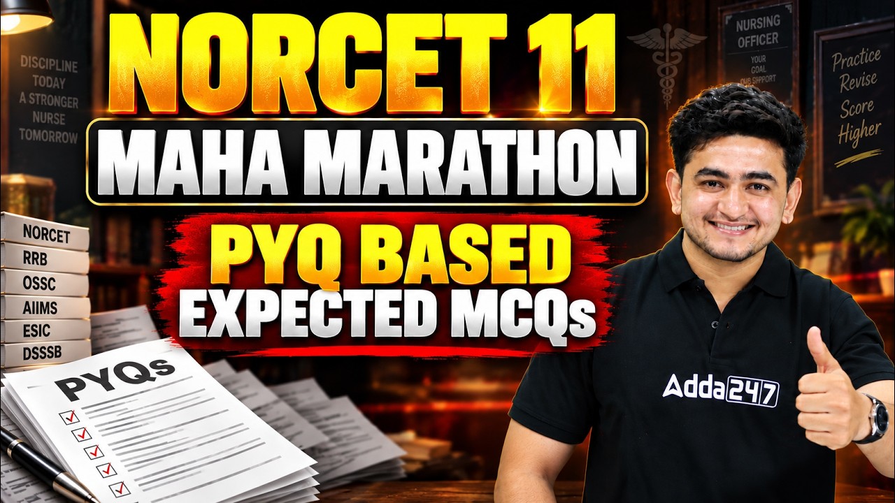NORCET 11 Maha Marathon 🔥 Previous Year Questions | Nursing PYQs|RRB Nursing | OSSC Nursing Officer