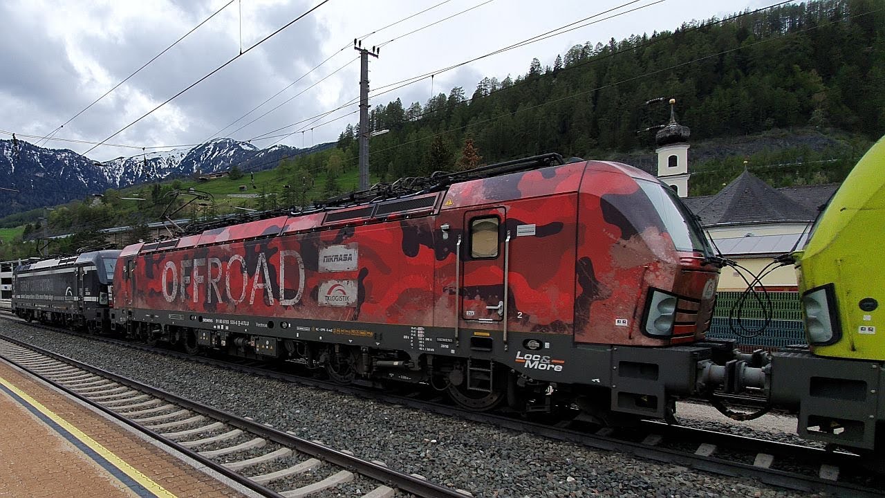 Zugverkehr in Matrei am Brenner (Tirol): Mit dem TXLogistik 