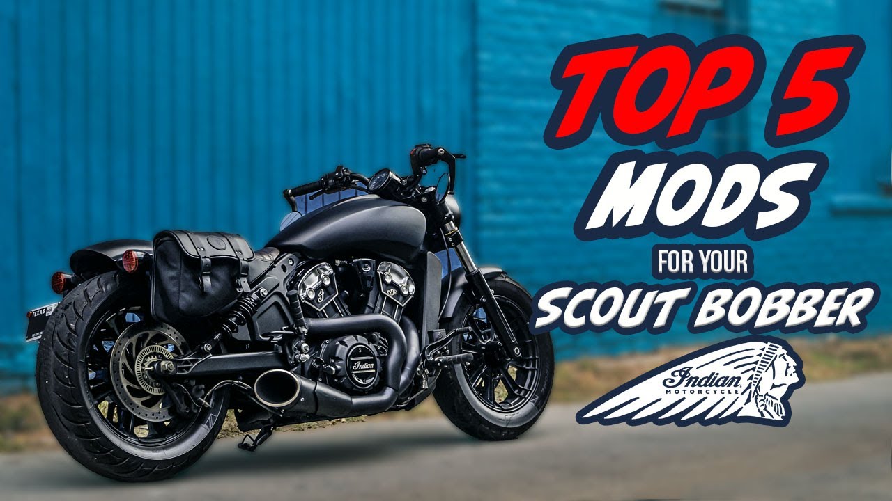 Первые 5 модификаций, которые вам нужно сделать для вашего Indian Scout Bobber