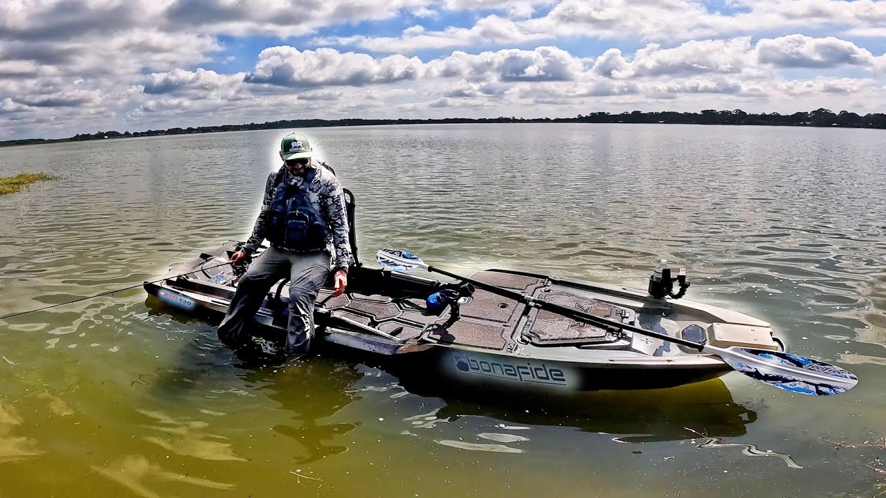 ЛУЧШИЙ каяк для рыбалки с веслом? Bonafide XTR 130, тест в реальных условиях