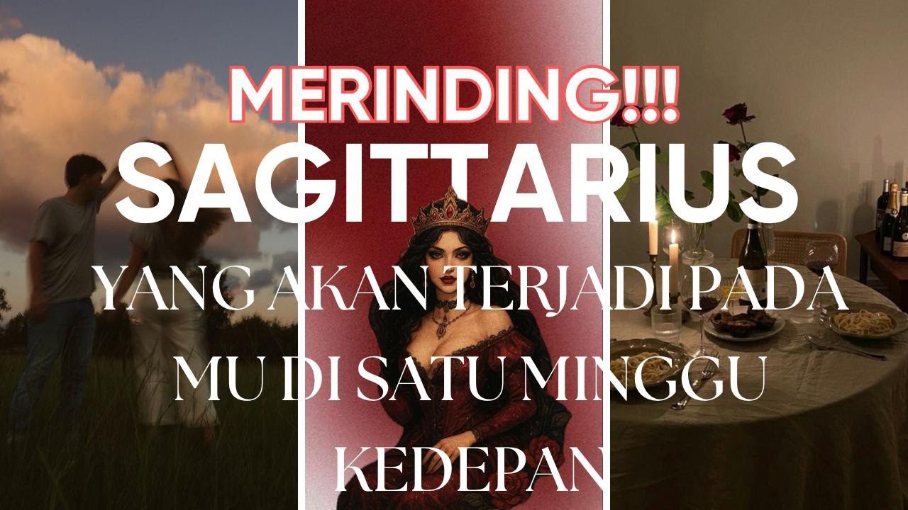 MERINDING SAGITARIUS !!! YANG AKAN TERJADI PADA MU DI SATU MINGGU KE DEPAN.