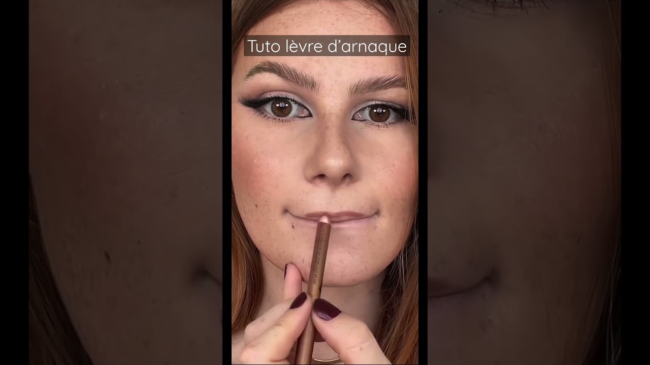 Tuto l&egrave;vre d&rsquo;arnaque 😱❤️ #makeup #tutomakeup #tutorials #makeupartist
