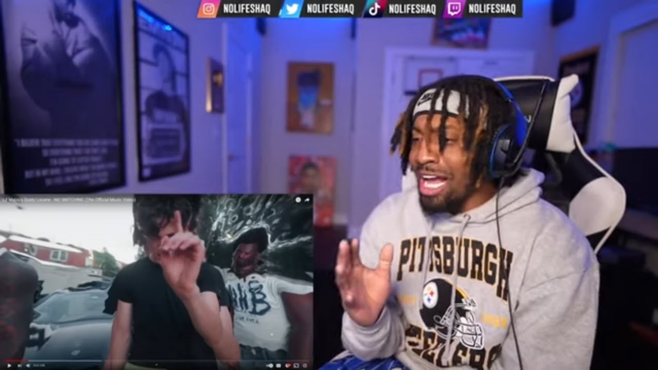 WHITE KING VON!? | Lil Mabu x Dusty Locane - NO SNITCHING |  NoLifeShaq REACTION