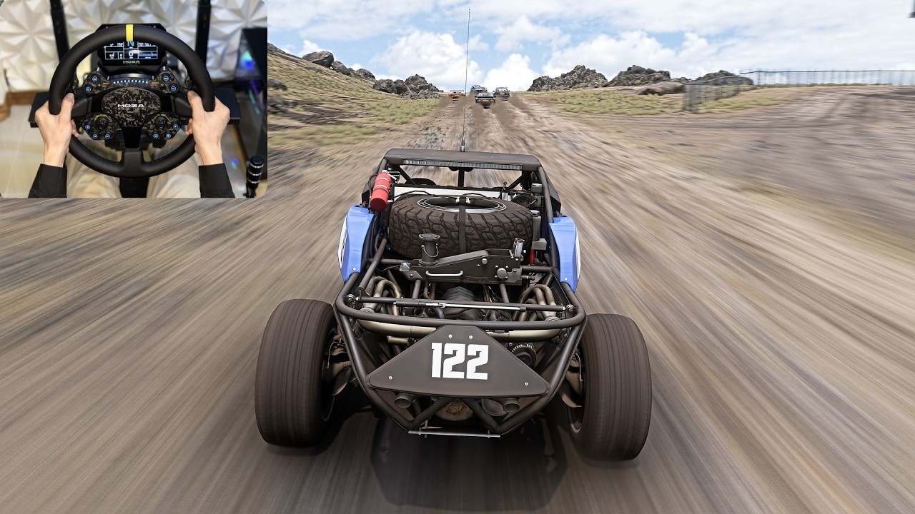 760HP Alumicraft #122 Class 1 Buggy  Racing Rally Forza horizon 5 |Steering Wheel Gameplay