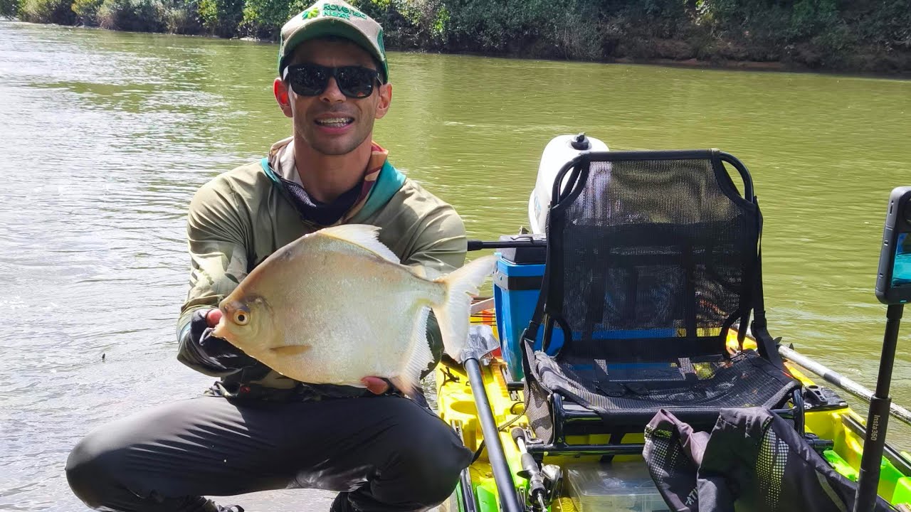RIO PALMEIRAS TOCANTINS PRIMEIRO DIA DE PESCARIA SAIU ATÉ PACU NA ISCA ARTIFICIAL 