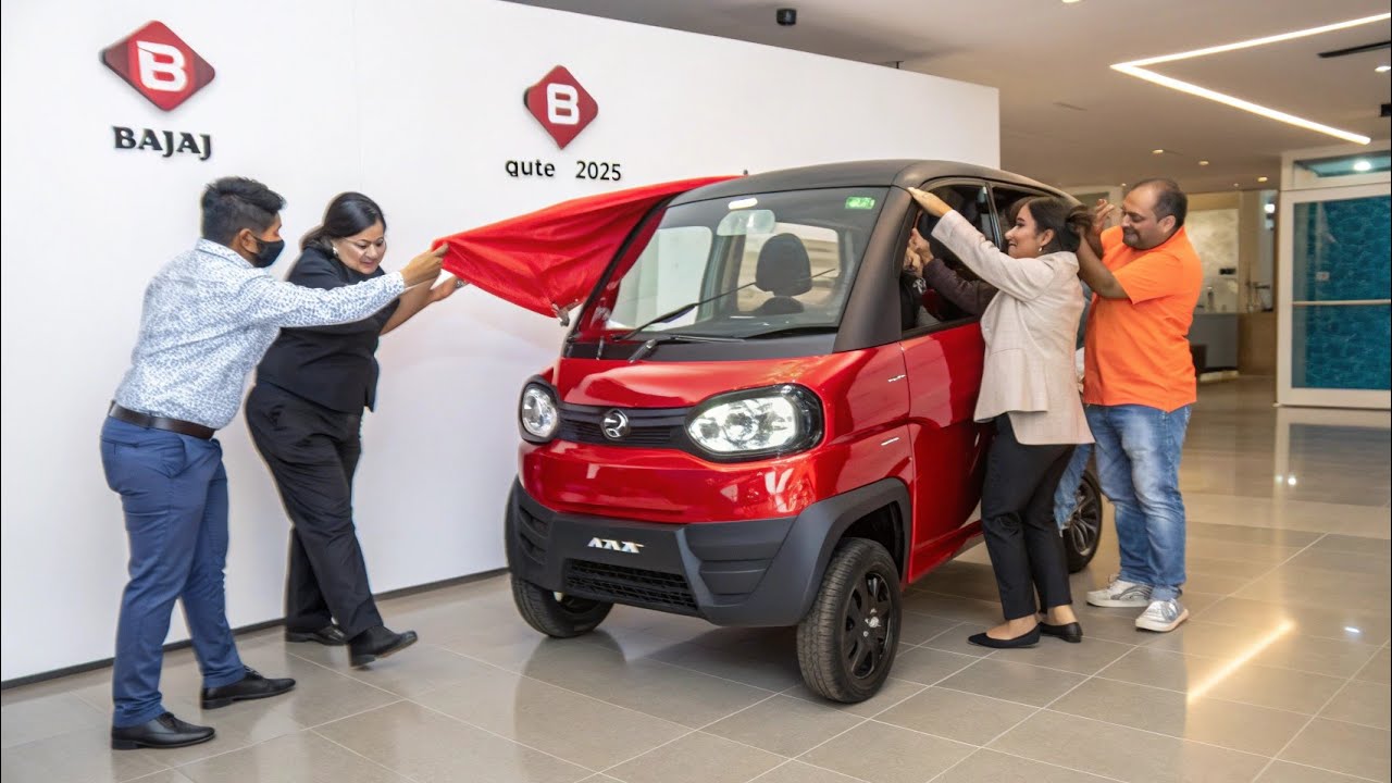 Bajaj Qute 2025: наконец-то запущен!!!
