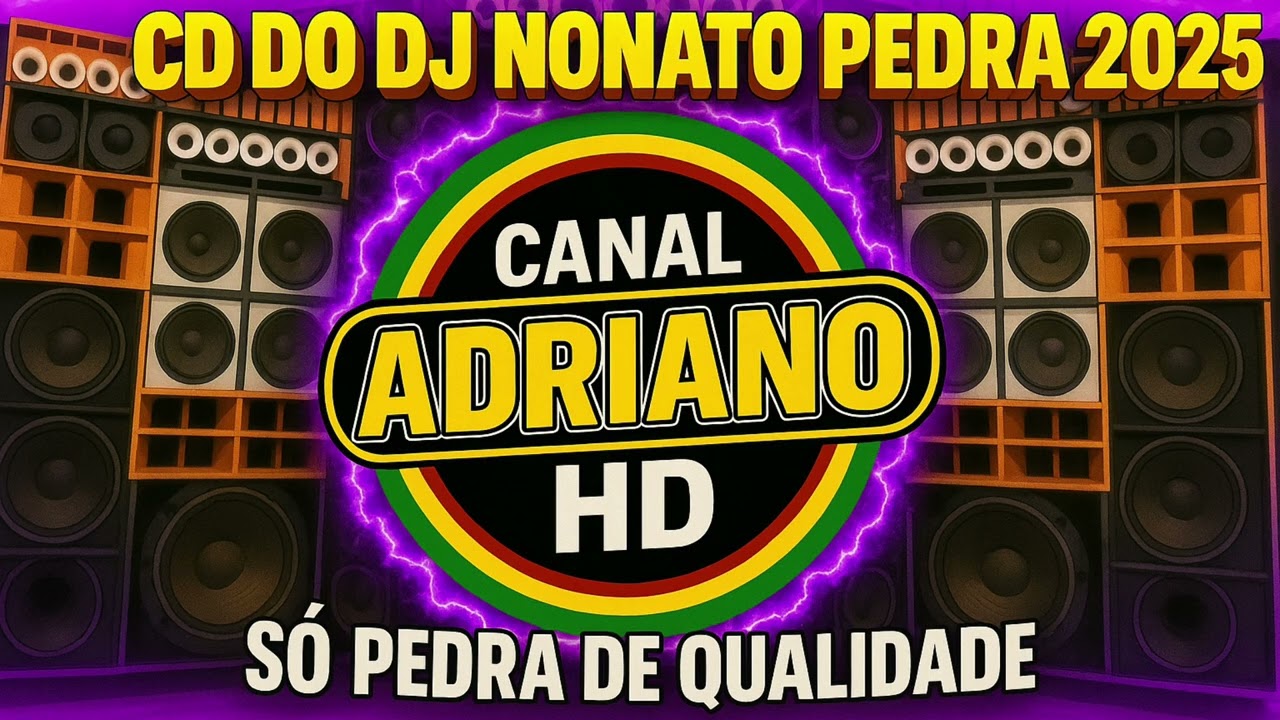 CD 💿 DO DJ NONATO PEDRA 2025 - SÓ REGGAE DE QUALIDADE 💚💛❤️