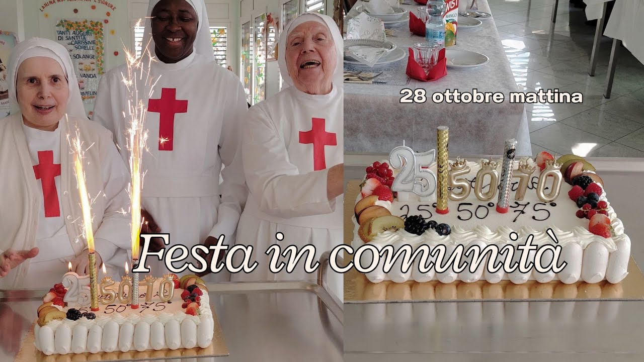 Treviso Giubileo delle Sorelle festa in comunità
