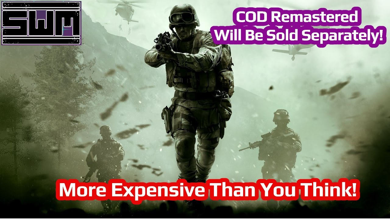 Call of Duty Remastered Will Be Sold Separately! More Expensive Than You Think...