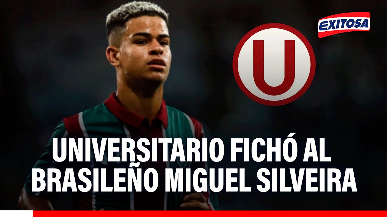 🔴🔵 Universitario ficha al brasileño Miguel Silveira: ¿Acierto de la 'U' o un reto para el plantel?