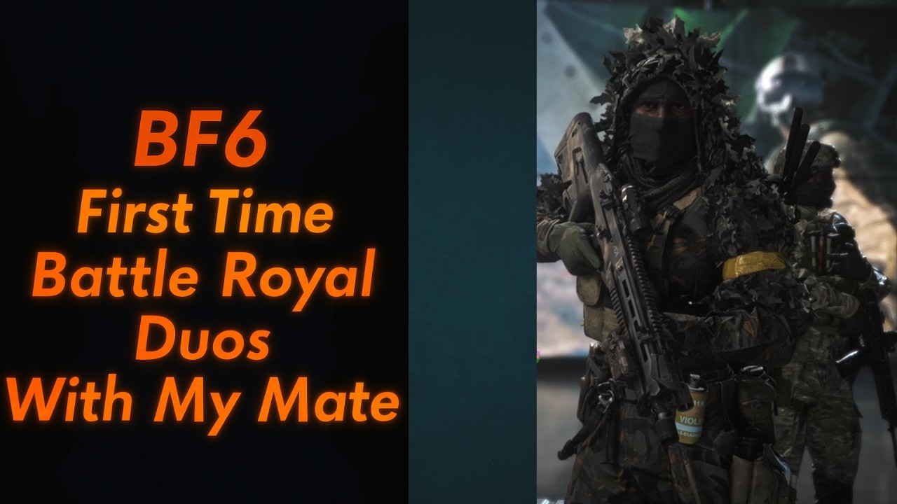 BF6 Battle Royale Duos – First Time With My Mate!