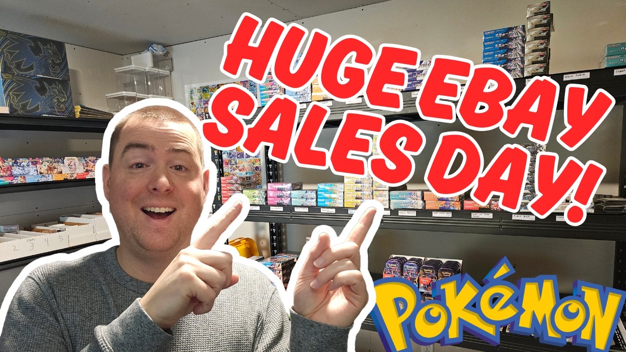 Big Day of Sales! What Sold On My Pokémon eBay Store Today?