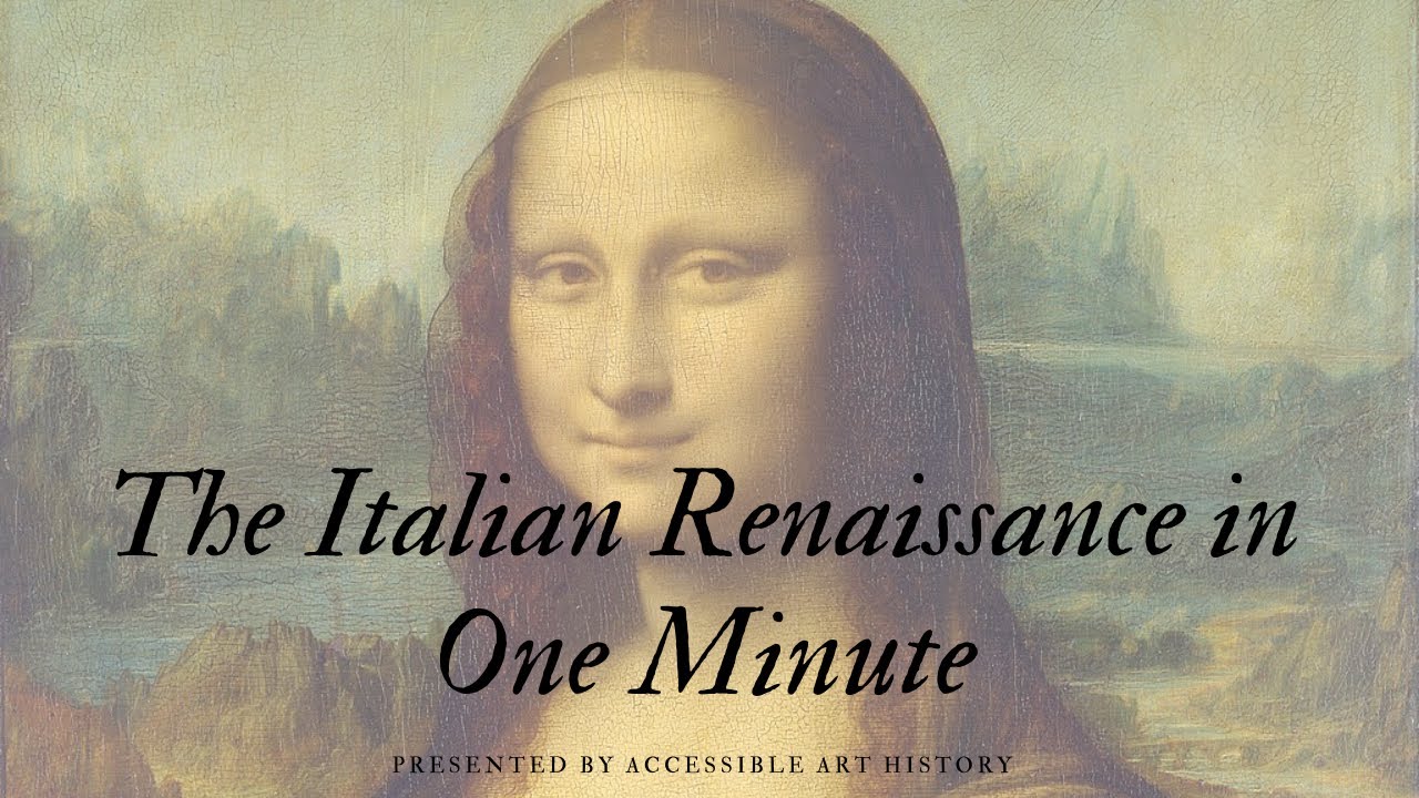 The Italian Renaissance in One Minute || Art History Video