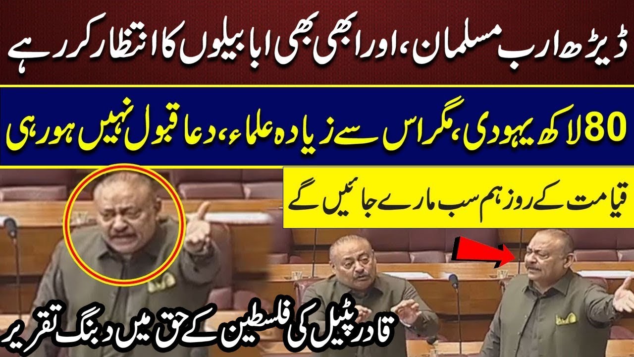 🔥 Abdul Qadir Patel’s Fiery Speech in National Assembly | PTI Leaders Shocked!