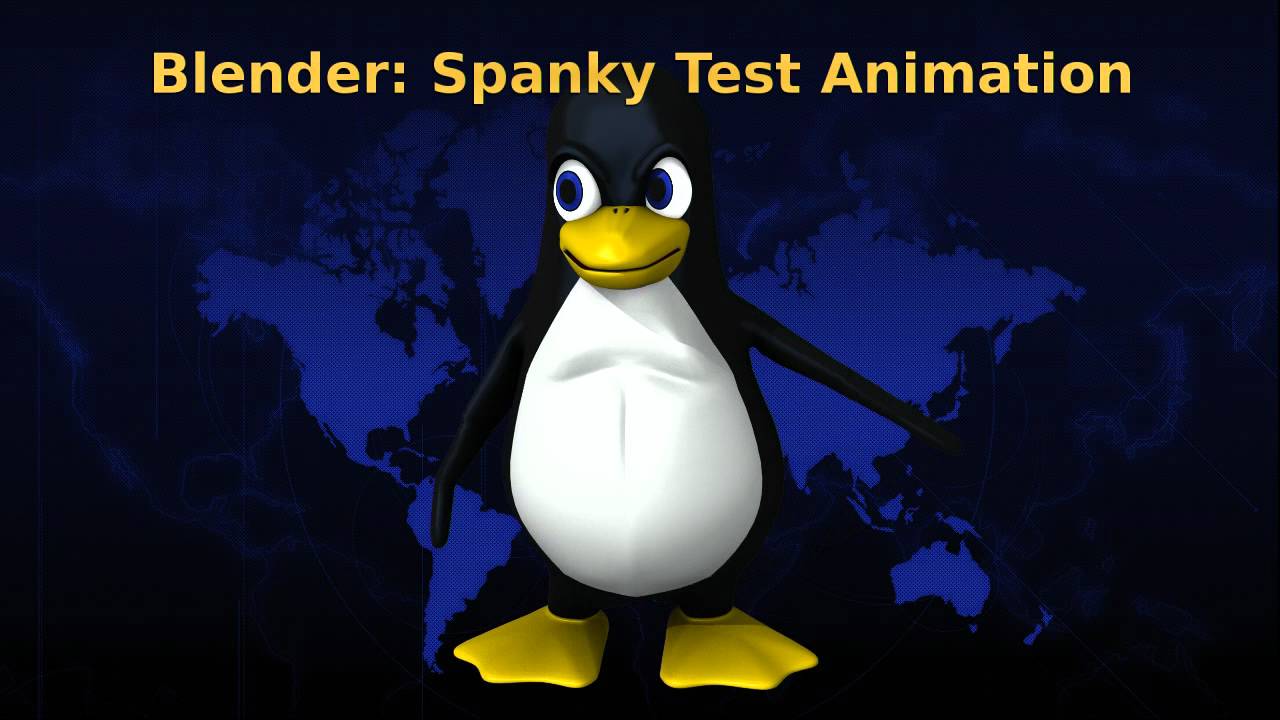Blender Experiment: Spanky The Penguin!