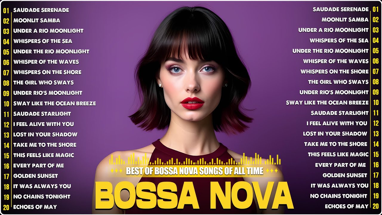 🌊 Bossa Nova Summer Nights 🎧 1 Hour of Relaxing Tropical Vibes ☀️Bossa Nova Caf&eacute; & Coast