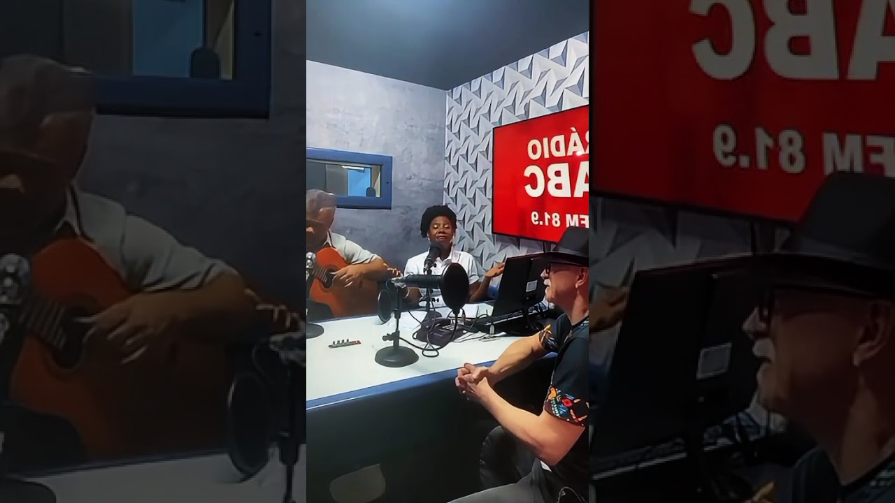Landinho Cajá canta Gonzaguinha em entrevista na Rádio ABC