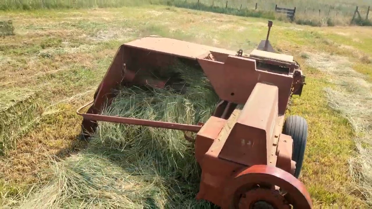 Some cold July mornings to be balling hay.
