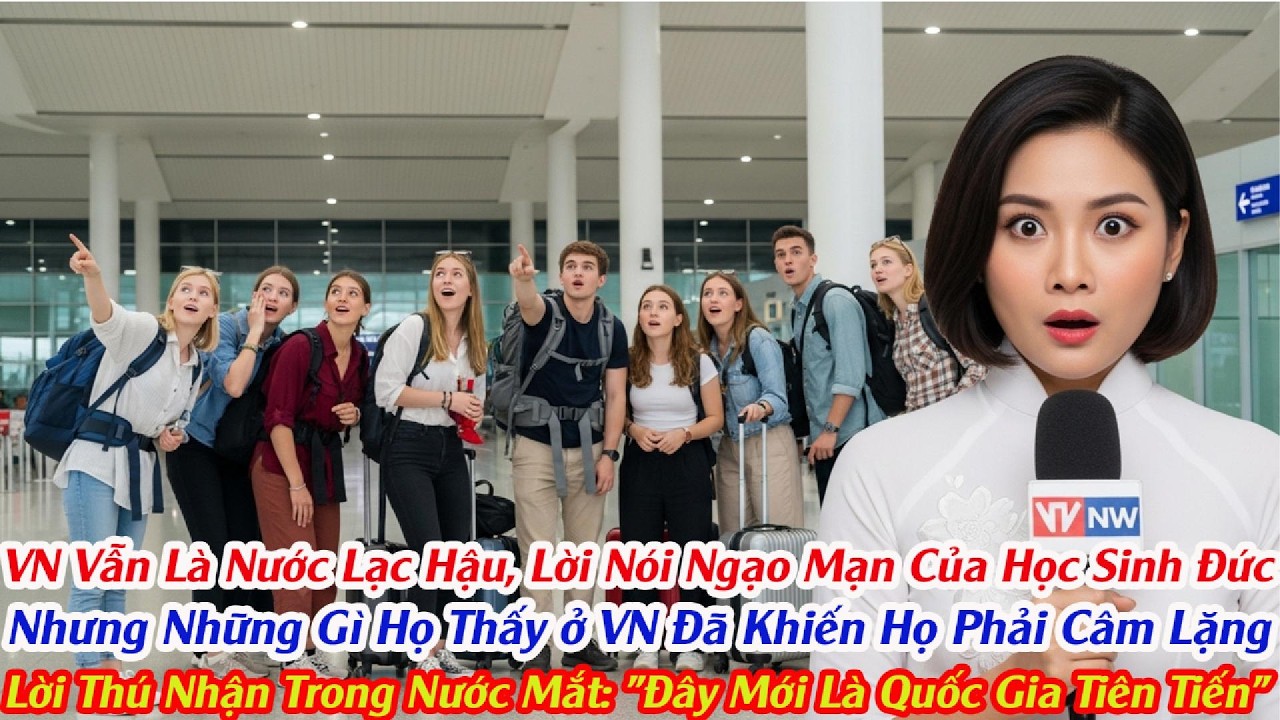 Từ Kiêu Ngạo Chê Bai, Học Sinh Đức Đã Thấy Gì ở Việt Nam Mà Phải Bật Khóc Thừa Nhận Sự Thật?