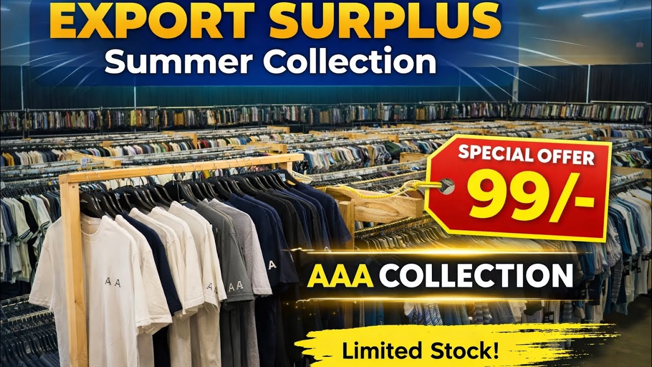 Record Breaking Deal 😱 | EXPORT SURPLUS Summer Collection | THE AAA COLLECTION ₹99/-