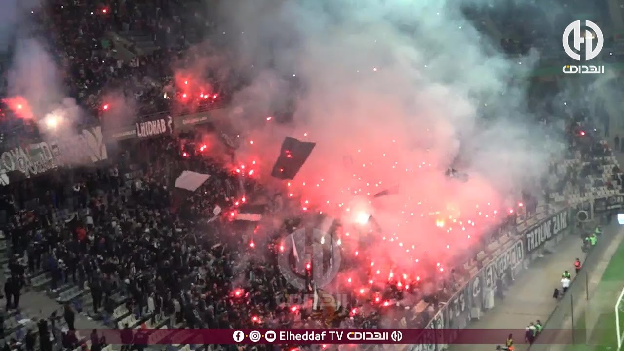 شاهد .. كل مافعله أنصار وفاق سطيف و مولودية البيض في المدرجات