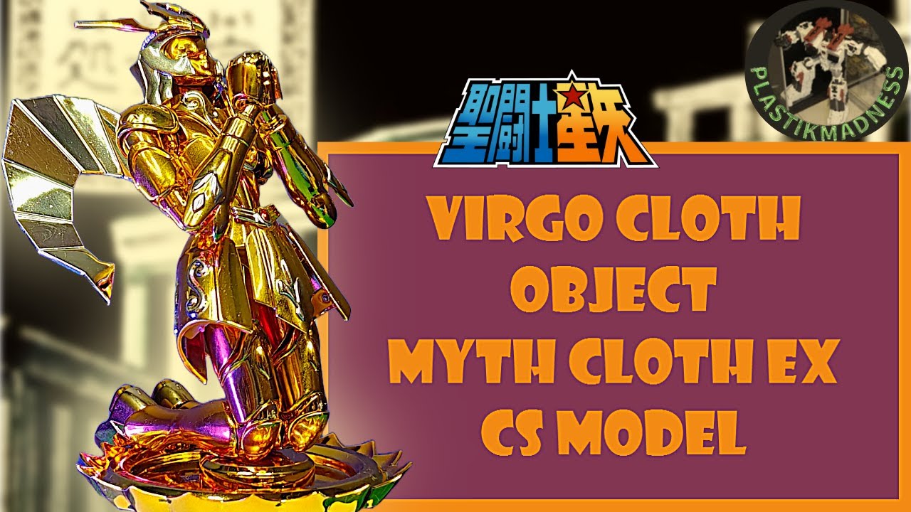 VIRGO GOLD CLOTH OBJECT/TOTEM - CS MODEL  - Unboxing and Review  #saintseiya #cdz #kotz
