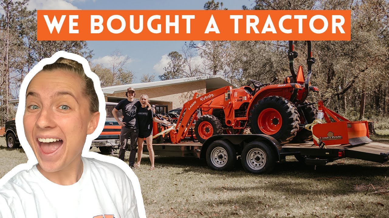 We Bought Our First Tractor! (Destroyed Yard)
