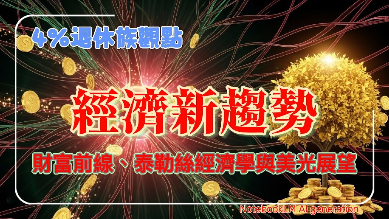 【4%退休族觀點】主題-財富前線、泰勒絲經濟學與美光展望