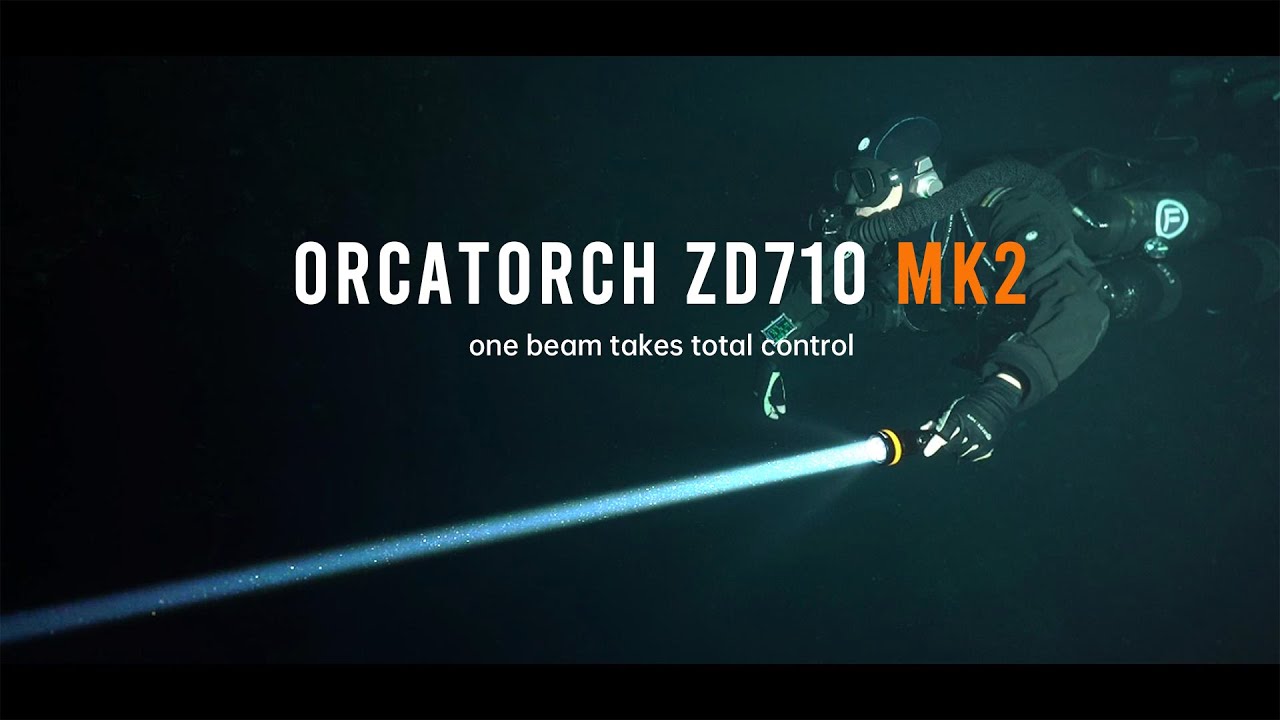 New OrcaTorch ZD710 MK2 | With One Beam, Takes Total Control