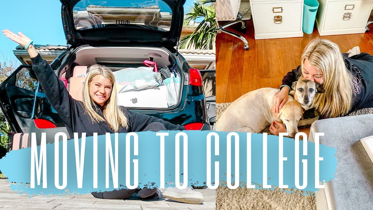 College Move in Vlog + Pack With Me || Spring 2021