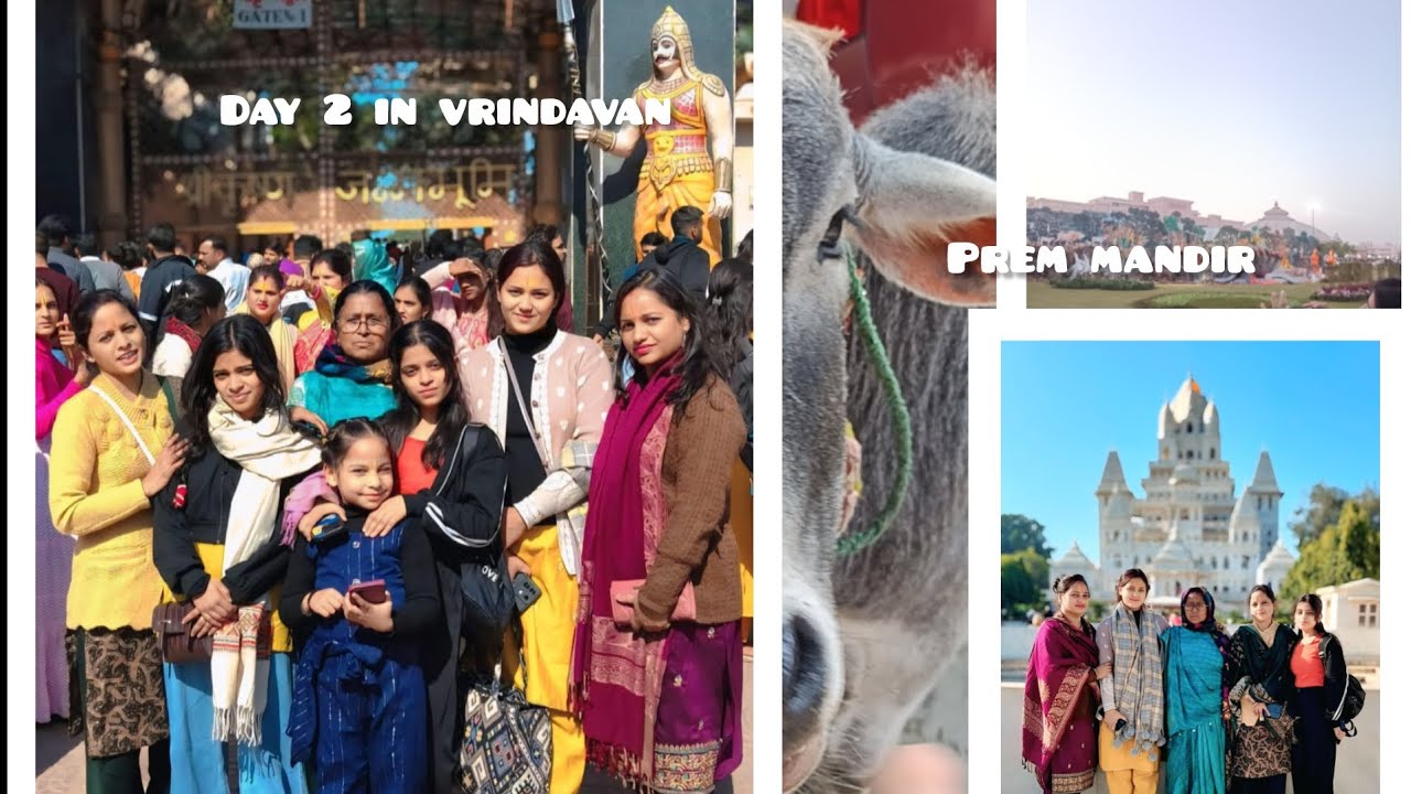 VRINDAVAN ||VLOG #PART 2 ||@MeenaTisalla-03 
