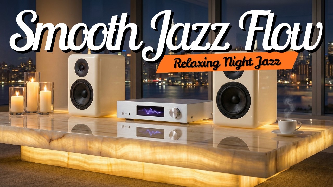 Smooth Jazz x R&B – Calm Evening Instrumentals for Focus & Relax
